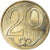 Coin, Kazakhstan, 20 Tenge, 2002, Kazakhstan Mint, MS(63), Copper-Nickel-Zinc