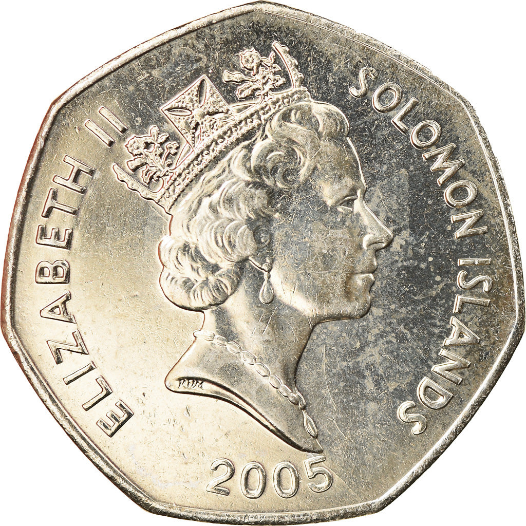 Coin, Solomon Islands, Elizabeth II, Dollar, 2005, British Royal Mint, MS(63)