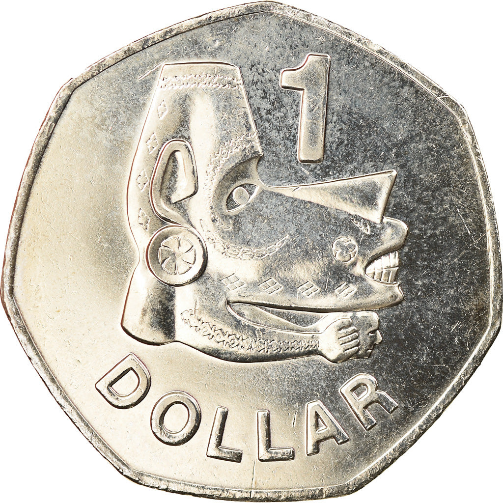 Coin, Solomon Islands, Elizabeth II, Dollar, 2005, British Royal Mint, MS(63)