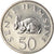 Moneda, Tanzania, 50 Senti, 1989, British Royal Mint, SC, Níquel recubierto de