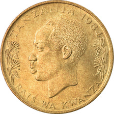 Coin, Tanzania, 20 Senti, 1984, AU(50-53), Nickel-brass, KM:2