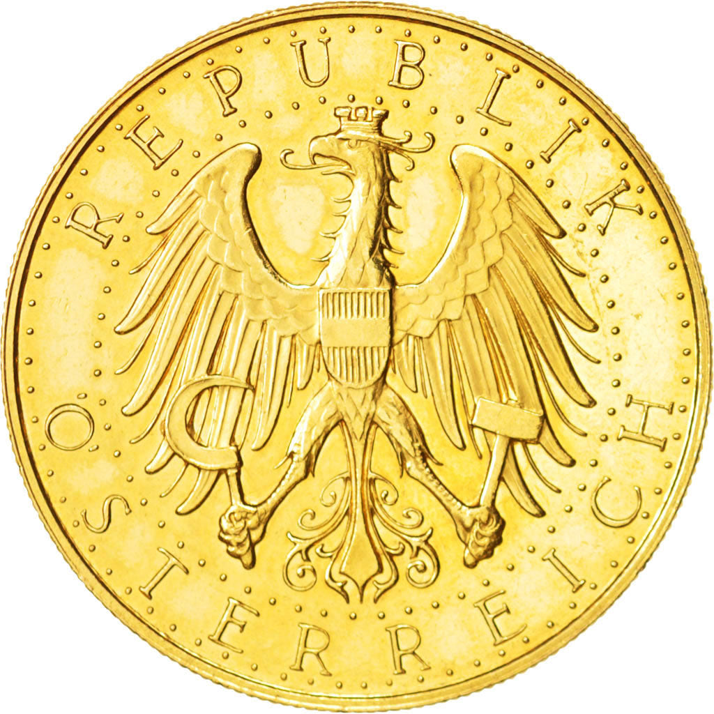 Österreich, 100 Schilling, 1931, UNZ, Gold, KM:2842