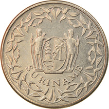Moneda, Surinam, 100 Cents, 1989, SC, Cobre - níquel, KM:23