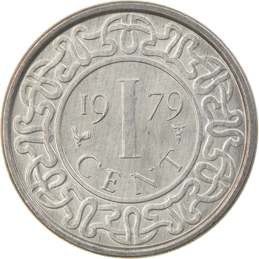 Moneda, Surinam, Cent, 1979, SC, Aluminio, KM:11a