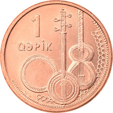 Coin, Azerbaijan, Qapik, Undated (2006), MS(63), Copper Plated Steel, KM:39