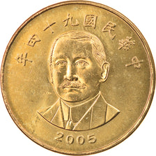 Monnaie, République de Chine, TAIWAN, 50 Yuan, 2005, Central Mint of China