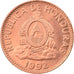 Coin, Honduras, Centavo, 1992, MS(63), Copper Plated Steel, KM:77a