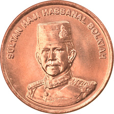 Monnaie, BRUNEI, Sultan Hassanal Bolkiah, Sen, 2005, FDC, Copper Clad Steel