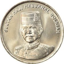 Coin, BRUNEI, Sultan Hassanal Bolkiah, 20 Sen, 2005, MS(63), Copper-nickel