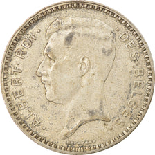 Coin, Belgium, 20 Francs, 20 Frank, 1934, EF(40-45), Silver, KM:103.1