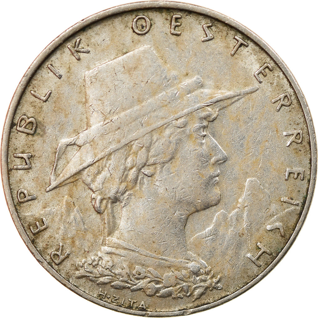 Moneta, Austria, 10 Groschen, 1928, BB, Rame-nichel, KM:2838