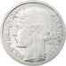 Moneta, Francia, Morlon, 2 Francs, 1958, Paris, BB+, Alluminio, KM:886a.1