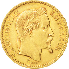 Monnaie, France, Napoleon III, Napoléon III, 20 Francs, 1866, Paris, TTB+, Or