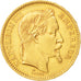 Moneda, Francia, Napoleon III, Napoléon III, 20 Francs, 1866, Paris, MBC+, Oro