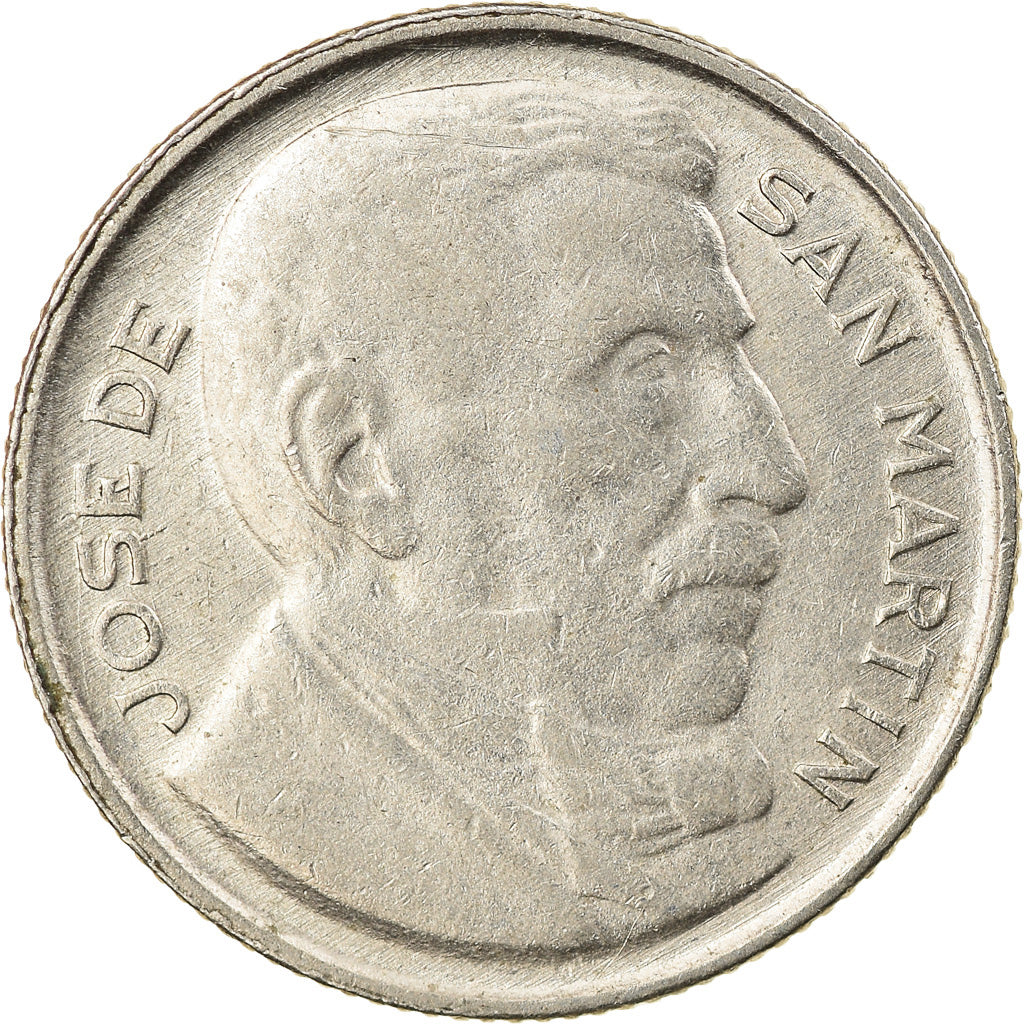 Coin, Argentina, 5 Centavos, 1950, EF(40-45), Copper-nickel, KM:43