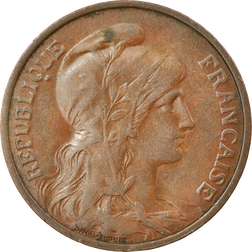 Coin, France, Dupuis, 5 Centimes, 1916, Paris, Etoile, VF(30-35), Bronze