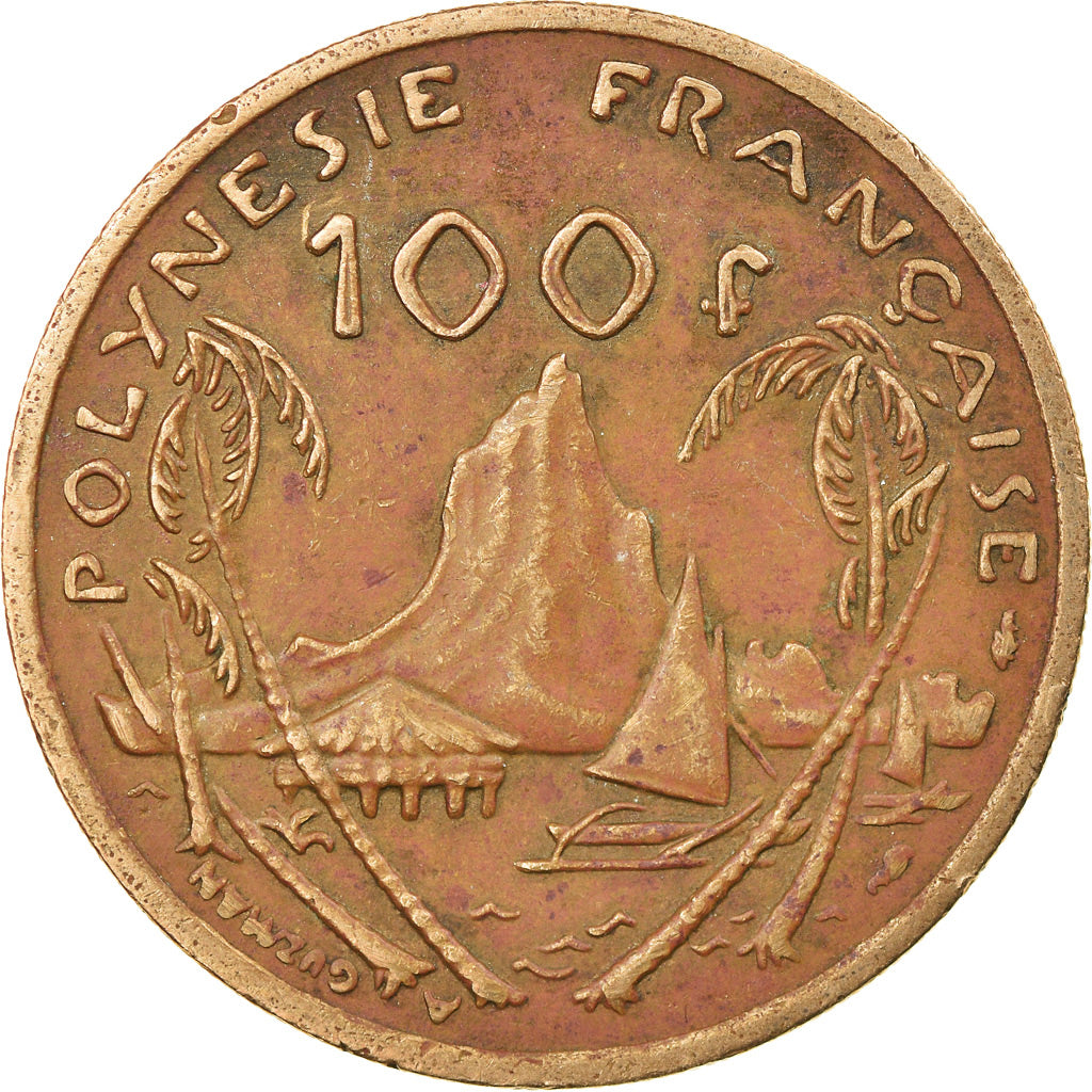 Münze, French Polynesia, 100 Francs, 1988, Paris, SS, Nickel-Bronze, KM:14