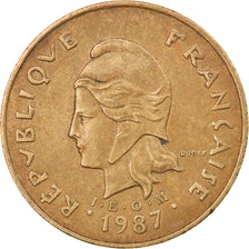 Coin, French Polynesia, 100 Francs, 1987, Paris, EF(40-45), Nickel-Bronze, KM:14