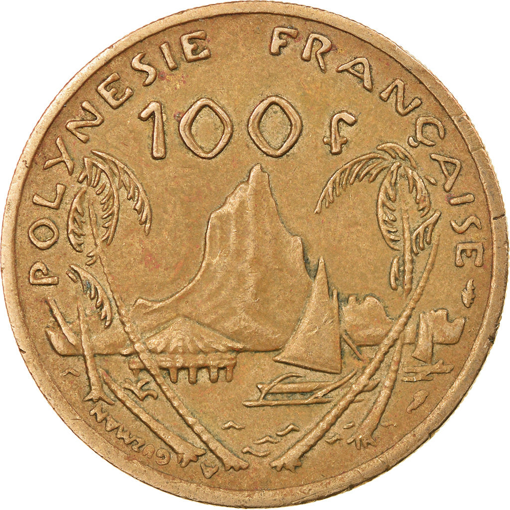 Coin, French Polynesia, 100 Francs, 1987, Paris, EF(40-45), Nickel-Bronze, KM:14