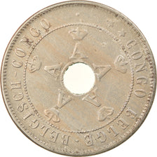 Moneta, Congo belga, 20 Centimes, 1911, BB+, Rame-nichel, KM:19