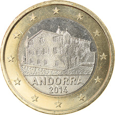 Andorra, 1 Euro, 2014, SC, Bimetálico, KM:New