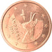 Andorra, 5 Euro Cent, 2014, SPL, Copper Plated Steel, KM:New