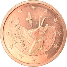 Andorra, 2 Euro Cent, 2014, MS(63), Copper Plated Steel, KM:New