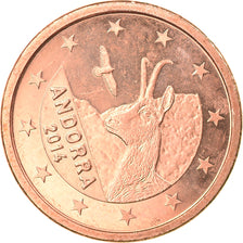 Andorra, Euro Cent, 2014, MS(63), Copper Plated Steel, KM:New
