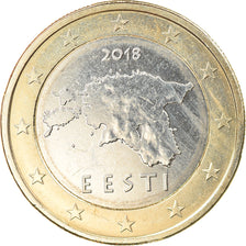 Estonia, Euro, 2018, SC, Bimetálico, KM:New