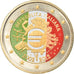 Italy, 2 Euro, 2012, Rome, Colourized, MS(65-70), Bi-Metallic, KM:350