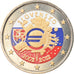 Eslovaquia, 2 Euro, 2012, Kremnica, Colourized, FDC, Bimetálico, KM:120