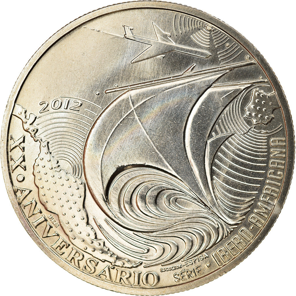 Portugal, 10 Euro, 2012, Lisbonne, SPL, Copper-nickel, KM:818