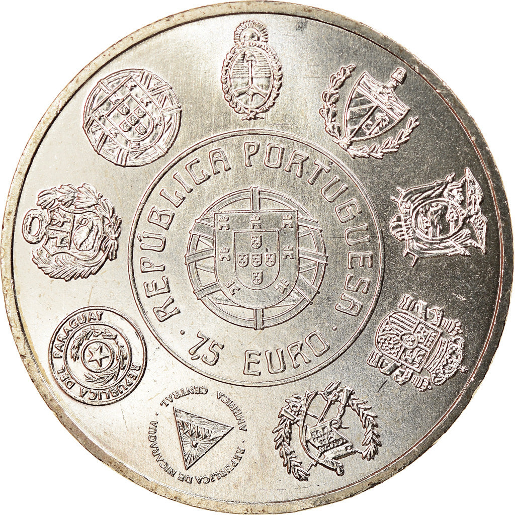 Portugal, 7,5 Euro, 2015, MS(63), Copper-nickel, KM:New