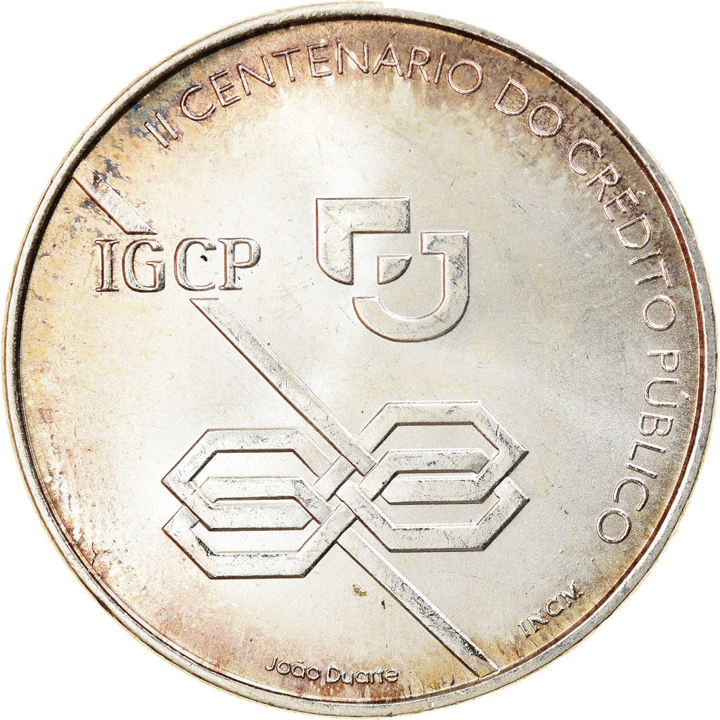 Münze, Portugal, 1000 Escudos, 1997, Lisbon, UNZ, Silber, KM:703