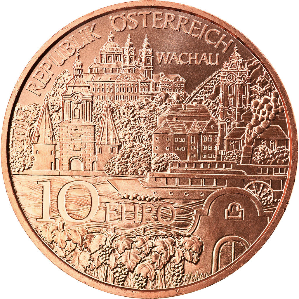 Österreich, 10 Euro, Federal Provinces: Lower Austria, 2013, Vienna, UNZ