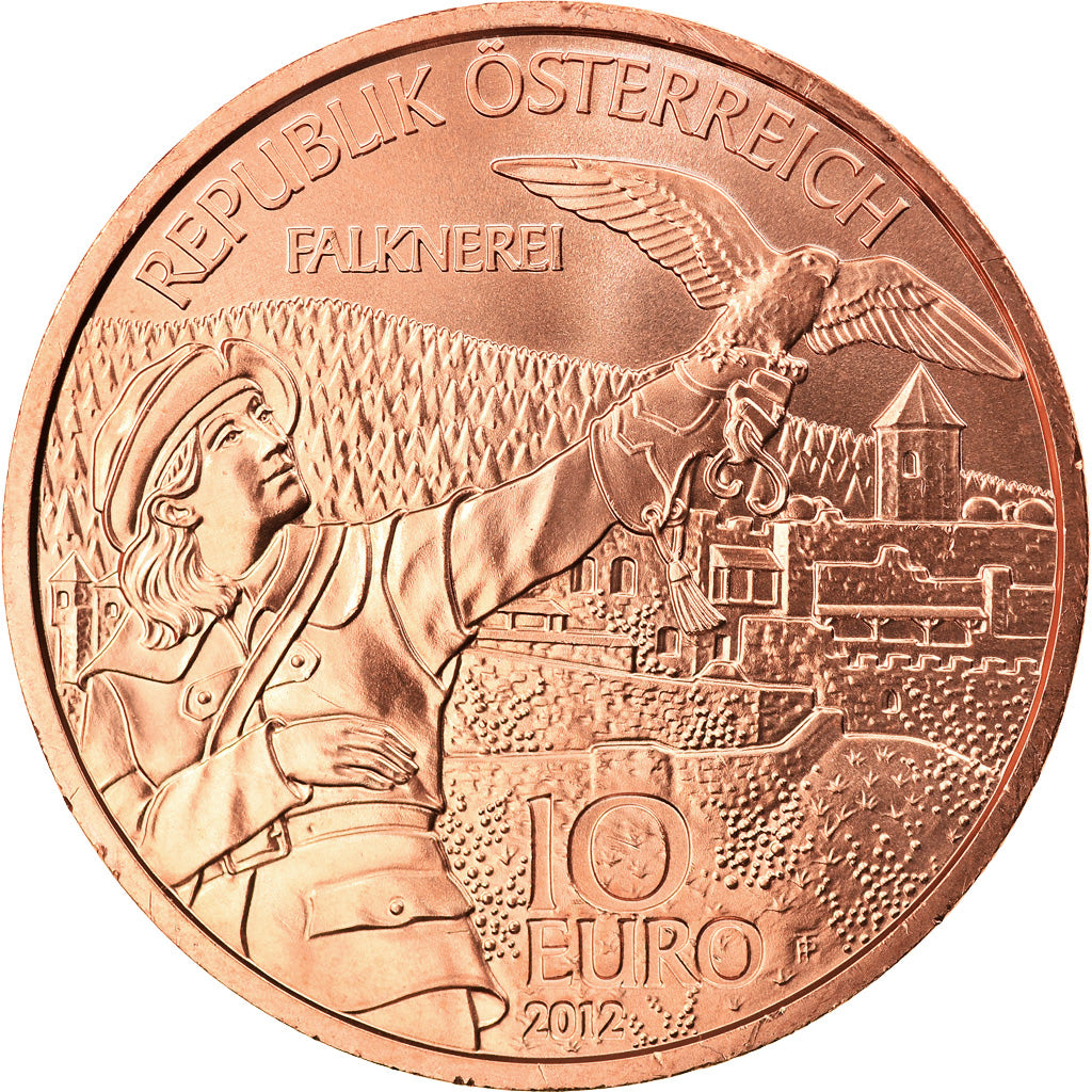 Austria, 10 Euro, 2012, Vienna, SC, Cobre, KM:3208