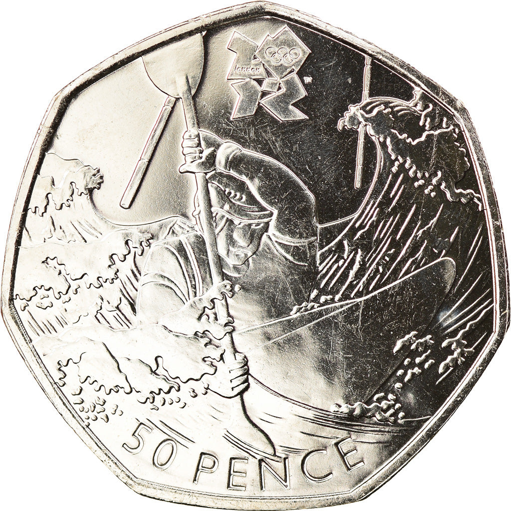 Coin, Great Britain, Elizabeth II, 50 Pence, 2011, British Royal Mint, MS(63)