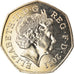 Coin, Great Britain, Elizabeth II, Sailing, 50 Pence, 2011, British Royal Mint