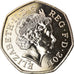 Coin, Great Britain, Elizabeth II, 50 Pence, 2011, British Royal Mint, MS(63)