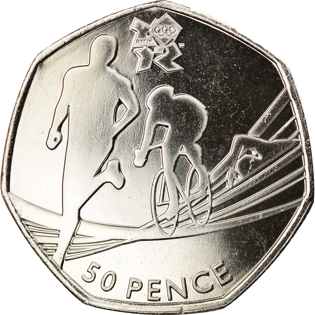 Coin, Great Britain, Elizabeth II, 50 Pence, 2011, British Royal Mint, MS(63)