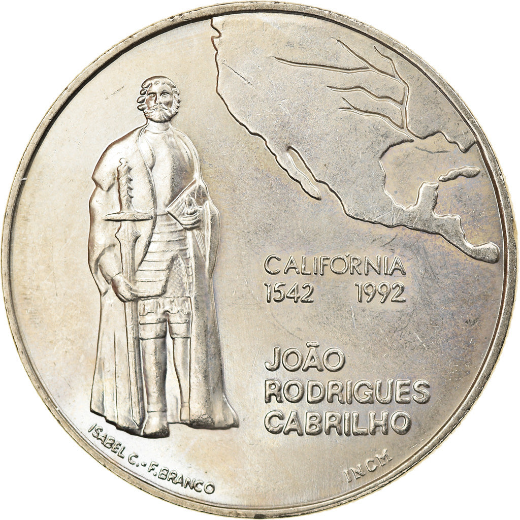 Münze, Portugal, 200 Escudos, 1992, UNZ, Copper-nickel, KM:661