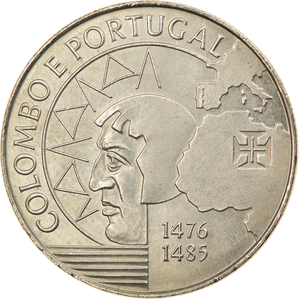 Coin, Portugal, 200 Escudos, 1991, MS(63), Copper-nickel, KM:658