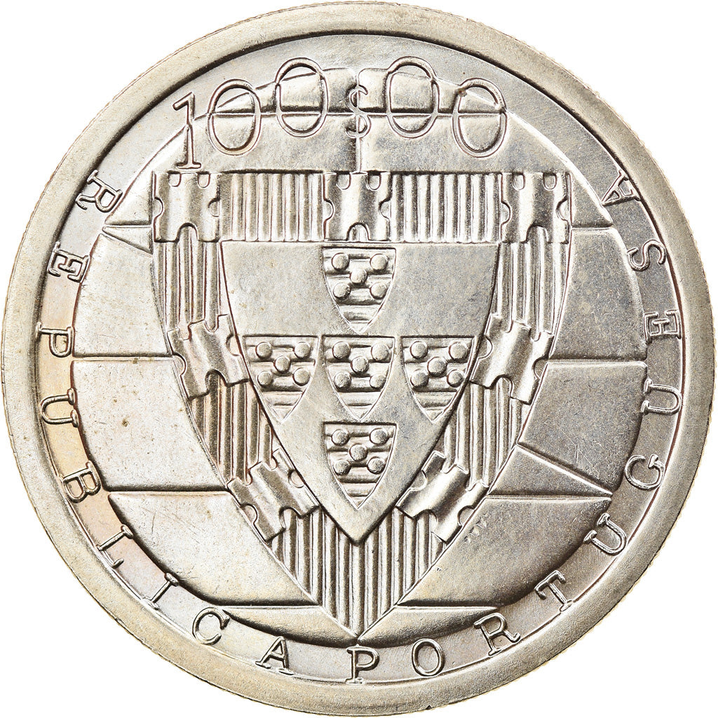 Coin, Portugal, 100 Escudos, 1985, MS(63), Copper-nickel, KM:630