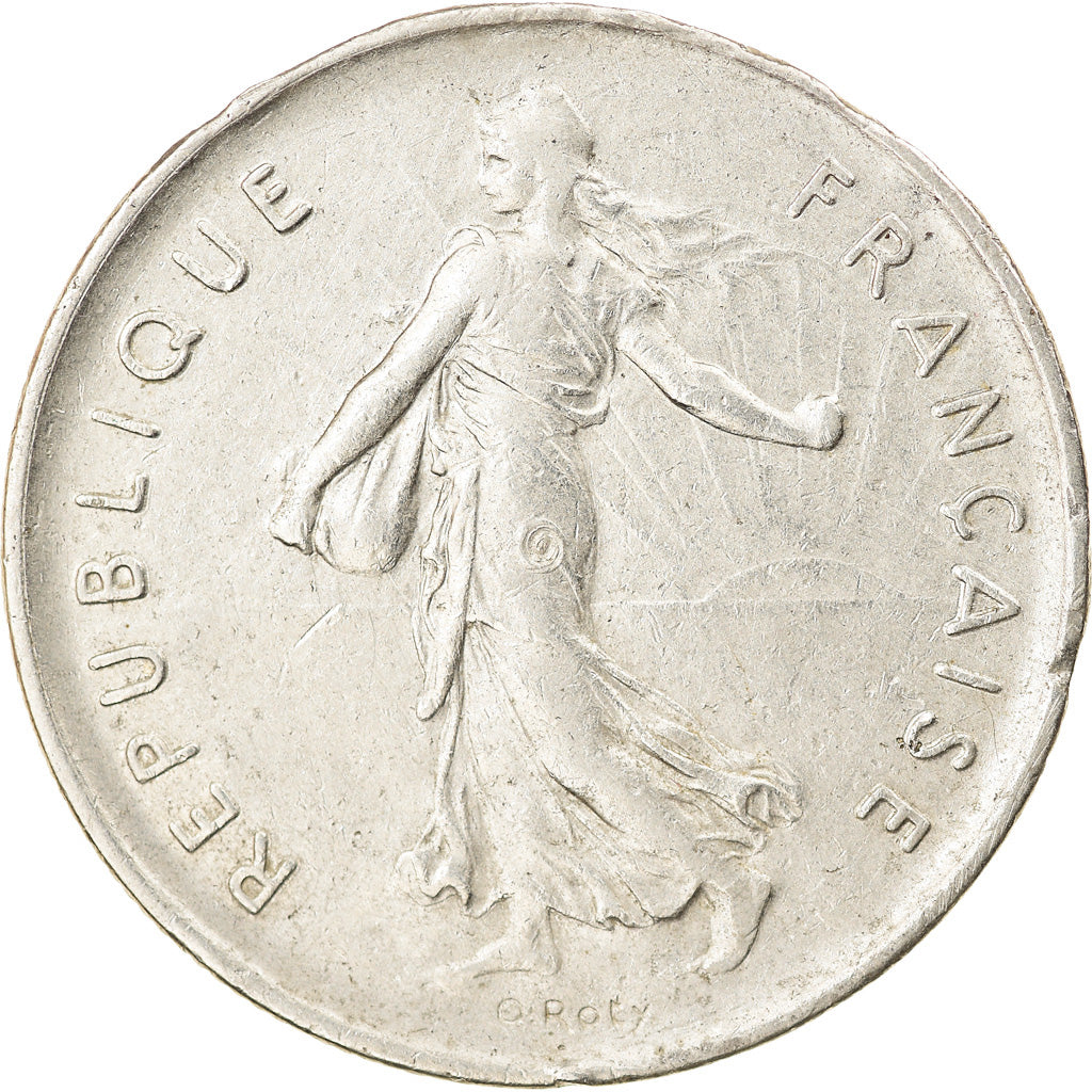 Coin, France, Semeuse, 5 Francs, 1970, Paris, F(12-15), Nickel Clad