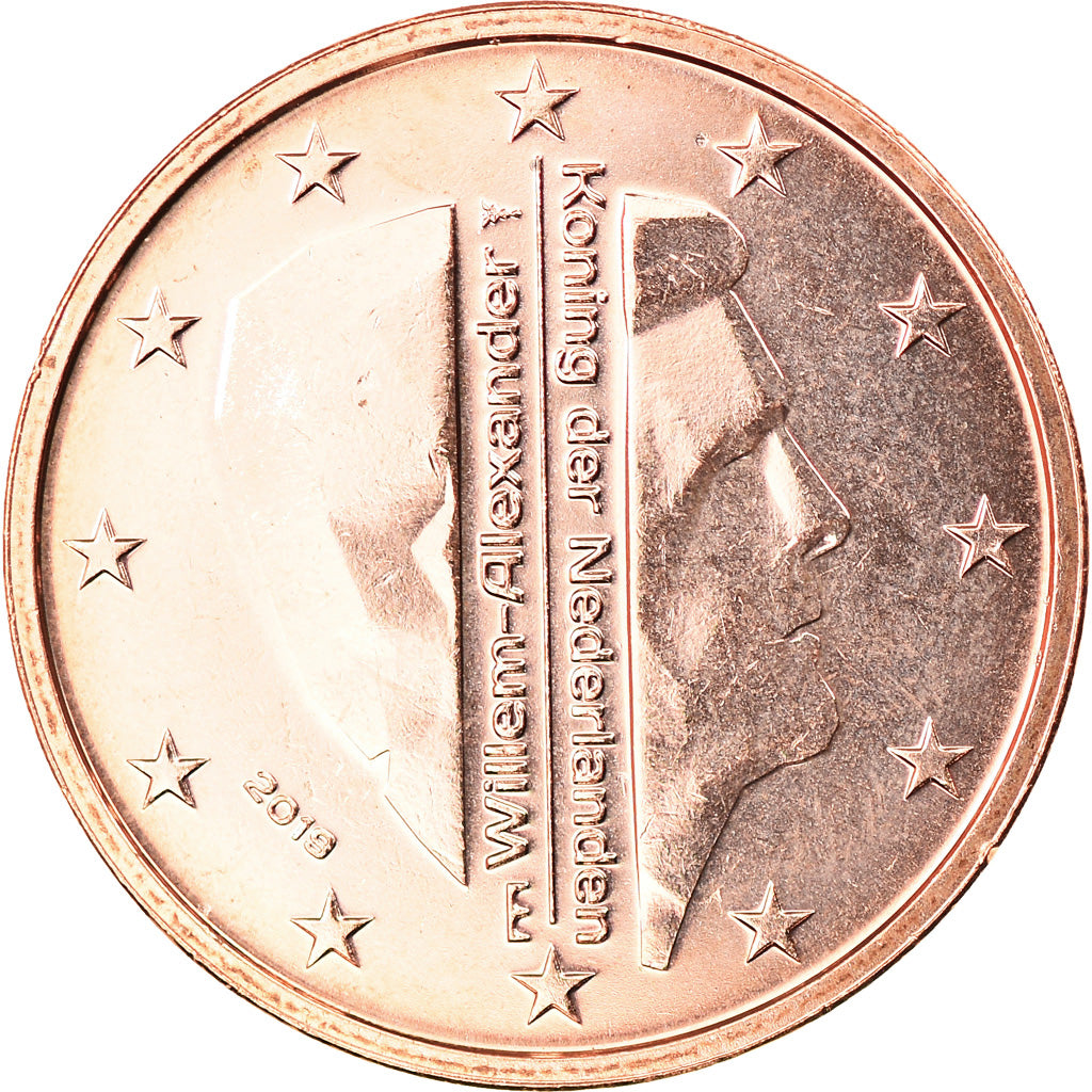 Nederland, 2 Euro Cent, 2019, UNC-, Copper Plated Steel, KM:New