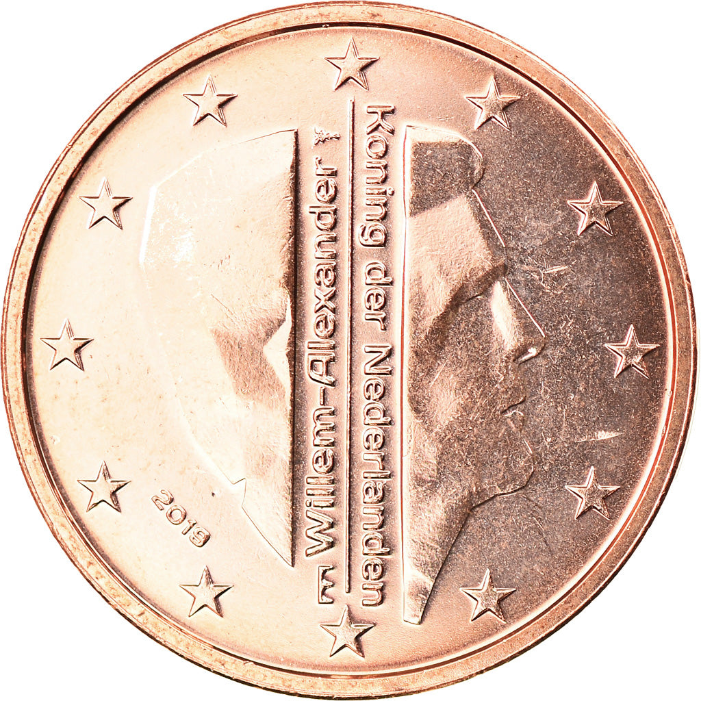 Paesi Bassi, 2 Euro Cent, 2019, SPL, Acciaio placcato rame, KM:New