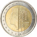 Netherlands, 2 Euro, 2008, Utrecht, AU(55-58), Bi-Metallic, KM:272