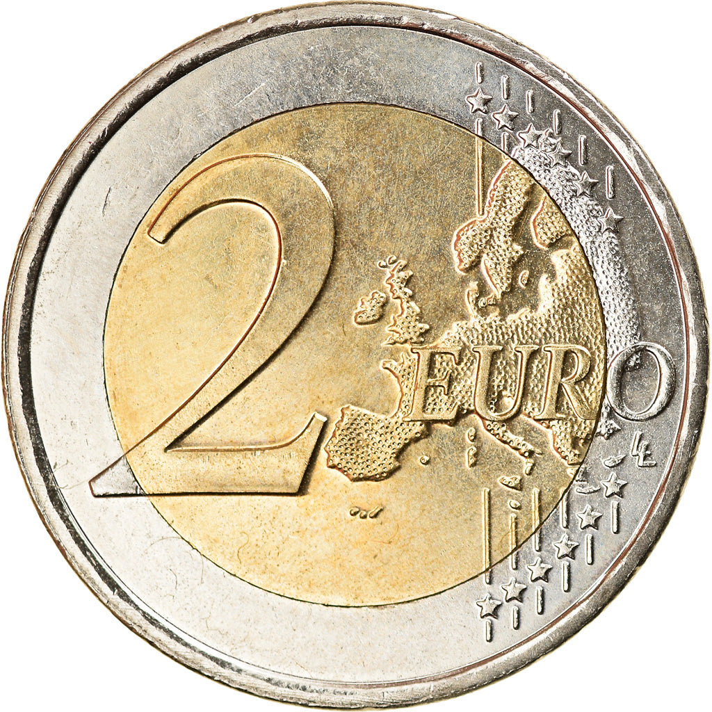 Niederlande, 2 Euro, 2008, Utrecht, VZ, Bi-Metallic, KM:272