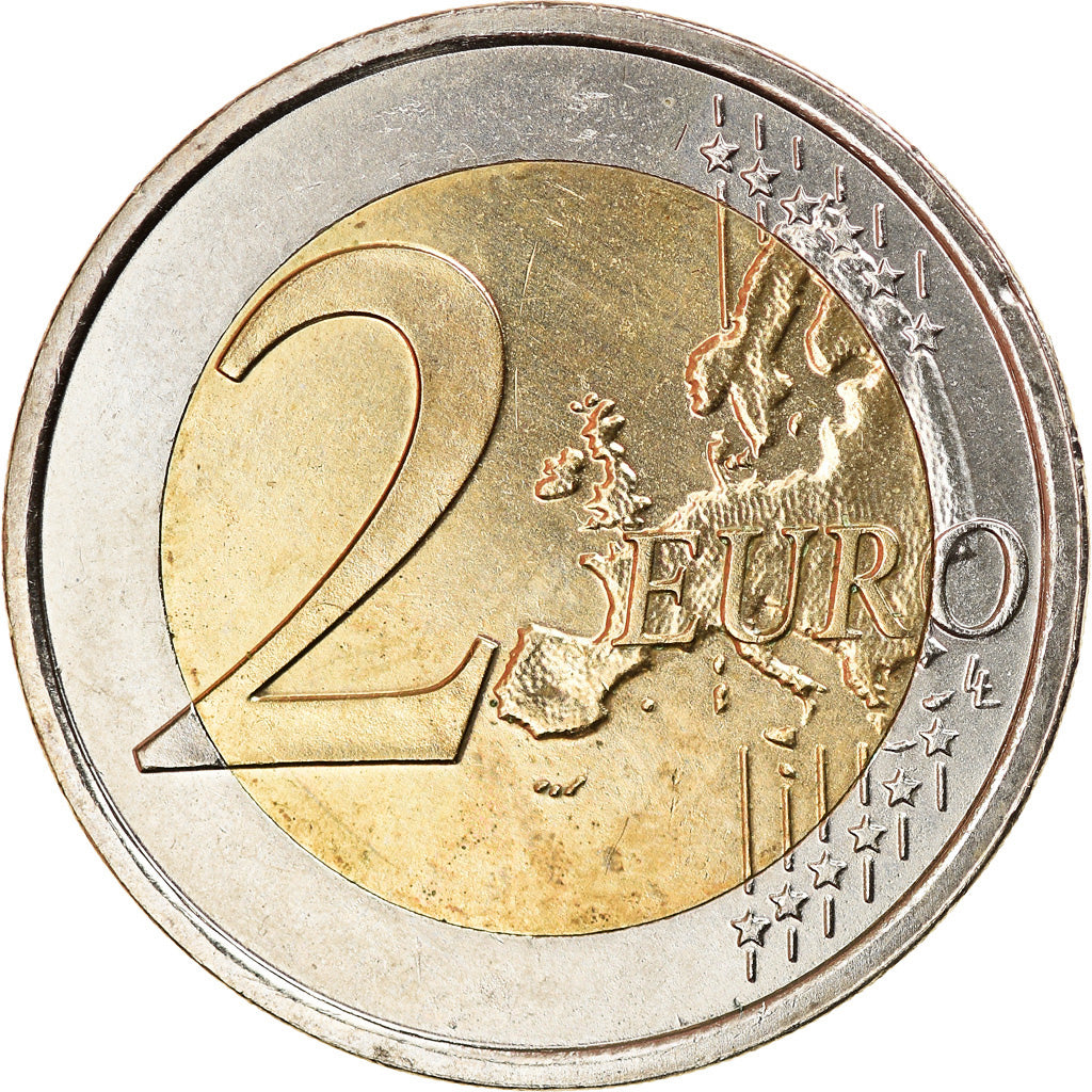 Netherlands, 2 Euro, 2010, Utrecht, MS(63), Bi-Metallic, KM:272
