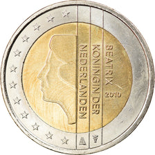 Netherlands, 2 Euro, 2010, Utrecht, MS(63), Bi-Metallic, KM:272